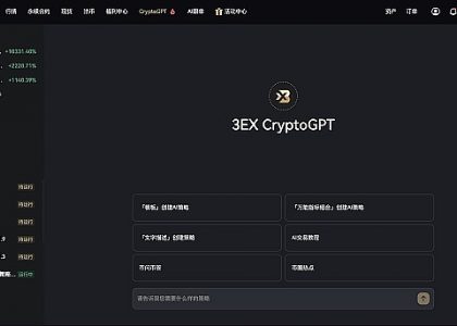 详解3EX CryptoGPT策略构建的规范：打造属于自己的量化交易缩略图